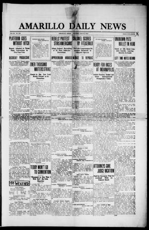 Amarillo Daily News (Amarillo, Tex.), Vol. 3, No. 179, Ed. 1 Thursday, May 30, 1912