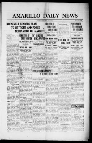 Amarillo Daily News (Amarillo, Tex.), Vol. 3, No. 198, Ed. 1 Friday, June 21, 1912