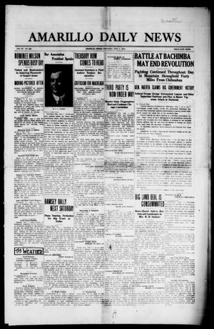 Amarillo Daily News (Amarillo, Tex.), Vol. 3, No. 209, Ed. 1 Thursday, July 4, 1912