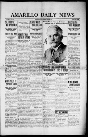 Amarillo Daily News (Amarillo, Tex.), Vol. 3, No. 226, Ed. 1 Wednesday, July 24, 1912