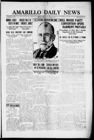 Amarillo Daily News (Amarillo, Tex.), Vol. 3, No. 237, Ed. 1 Tuesday, August 6, 1912
