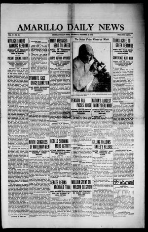 Amarillo Daily News (Amarillo, Tex.), Vol. 4, No. 28, Ed. 1 Thursday, December 5, 1912