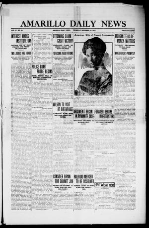 Amarillo Daily News (Amarillo, Tex.), Vol. 4, No. 40, Ed. 1 Thursday, December 19, 1912