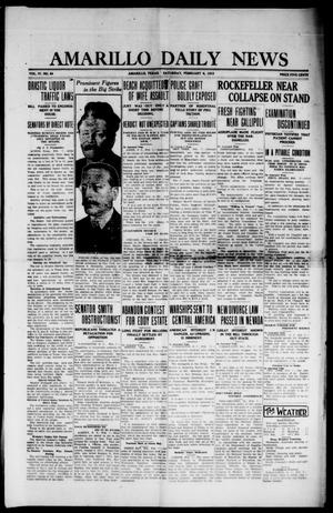 Amarillo Daily News (Amarillo, Tex.), Vol. 4, No. 84, Ed. 1 Saturday, February 8, 1913