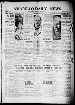 Amarillo Daily News (Amarillo, Tex.), Vol. 4, No. 183, Ed. 1 Wednesday, June 4, 1913
