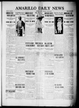 Amarillo Daily News (Amarillo, Tex.), Vol. 4, No. 196, Ed. 1 Thursday, June 19, 1913