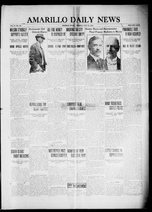 Amarillo Daily News (Amarillo, Tex.), Vol. 4, No. 232, Ed. 1 Thursday, July 31, 1913