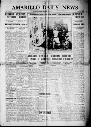 Primary view of object titled 'Amarillo Daily News (Amarillo, Tex.), Vol. 4, No. 158, Ed. 1 Wednesday, May 6, 1914'.