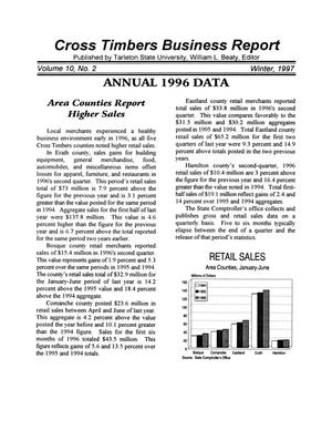 Cross Timbers Business Report, Volume 10, Number 2, Winter 1997