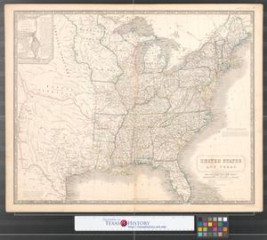 Primary view of object titled 'United States and Texas.'.