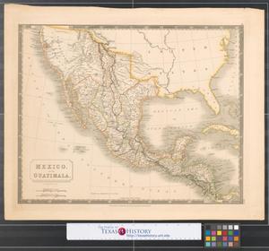 Primary view of object titled 'Mexico, and Guatimala : Corrected from original information communicated by Simon A.G. Bourne, Esq.'.