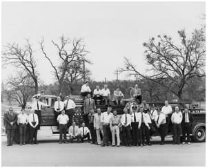 [The Mineral Wells Fire Department  in 1975]