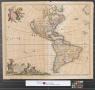 Map: Novissima et accuratissima totius Americae descriptio.