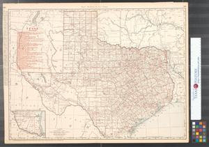 Primary view of object titled 'Rand, McNally & Co.'s Texas.'.