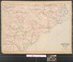 Map: Asher & Adams' North Carolina and South Carolina.
