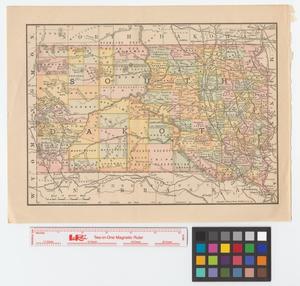 Rand, McNally & Co.'s General Atlas Map of South Dakota.