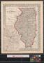 Thumbnail image of item number 1 in: 'County map of the state of Illinois.'.