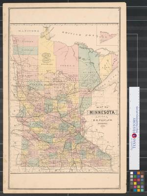 Map of Minnesota.