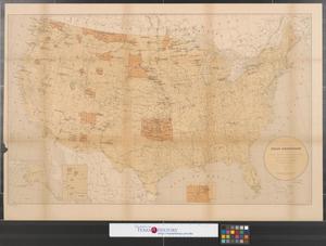 Map showing the location of the Indian reservations within the limits of the United States and territories : compiled from official and other authentic sources, under the direction of the Hon. John D.C. Atkins, Commissioner of Indian Affairs ; Paul Brodie, draughtsman..
