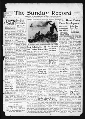 The Sunday Record (Mineola, Tex.), Vol. 11, No. 2, Ed. 1 Sunday, April 14, 1940