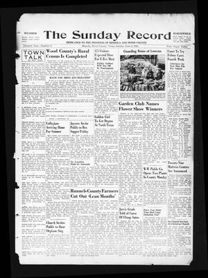 The Sunday Record (Mineola, Tex.), Vol. 11, No. 9, Ed. 1 Sunday, June 2, 1940