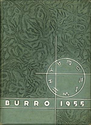 The Burro, Yearbook of Mineral Wells High School, 1955