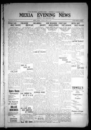 Mexia Evening News (Mexia, Tex.), Vol. 21, No. 190, Ed. 1 Tuesday, September 9, 1919