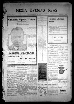 Mexia Evening News (Mexia, Tex.), Vol. 21, No. 258, Ed. 1 Monday, December 1, 1919