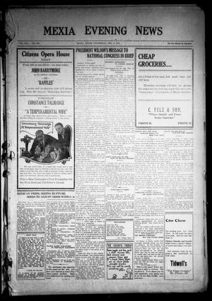 Mexia Evening News (Mexia, Tex.), Vol. 21, No. 260, Ed. 1 Wednesday, December 3, 1919