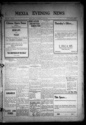 Mexia Evening News (Mexia, Tex.), Vol. 21, No. 266, Ed. 1 Wednesday, December 10, 1919