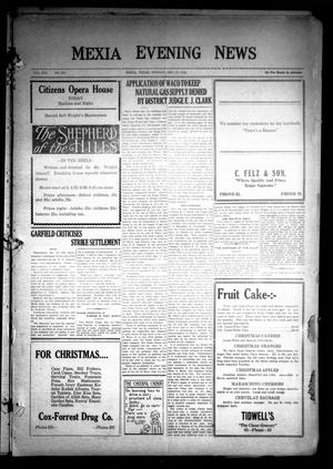 Mexia Evening News (Mexia, Tex.), Vol. 21, No. 270, Ed. 1 Monday, December 15, 1919