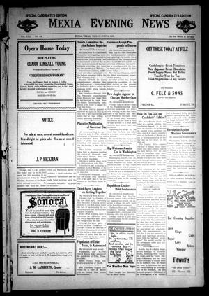 Primary view of object titled 'Mexia Evening News (Mexia, Tex.), Vol. 22, No. 138, Ed. 1 Friday, July 9, 1920'.