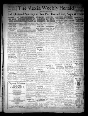 The Mexia Weekly Herald (Mexia, Tex.), Vol. 29, No. 40, Ed. 1 Friday, October 21, 1927