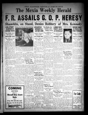 The Mexia Weekly Herald (Mexia, Tex.), Vol. 38, No. 45, Ed. 1 Friday, October 30, 1936