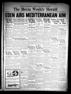 Primary view of object titled 'The Mexia Weekly Herald (Mexia, Tex.), Vol. 39, No. 42, Ed. 1 Friday, October 22, 1937'.