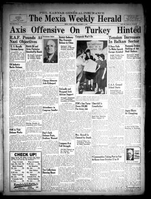 The Mexia Weekly Herald (Mexia, Tex.), Vol. 42, No. 41, Ed. 1 Friday, October 11, 1940