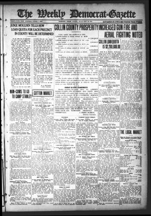 The Weekly Democrat-Gazette (McKinney, Tex.), Vol. 35, Ed. 1 Thursday, September 26, 1918