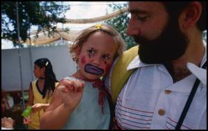 [Girl with Painted Face]