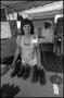 Primary view of [Sandy Grasso at Boot and Shoe Repair Booth]