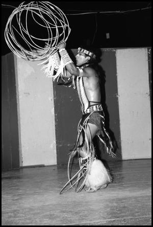 [Alabama-Coushatta Native American Dancer]
