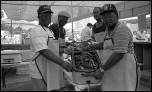 [Alpha Phi Alpha Barbecue Ribs Booth]