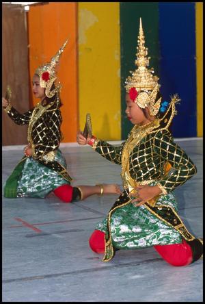 Primary view of object titled '[Cambodian Dancers of Houston]'.
