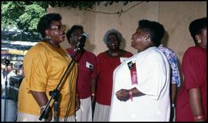 [Willie "Mama" Duckens Performing With the Choir]