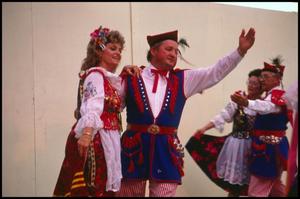 [Polish Folk Dancers of San Antonio Performing]