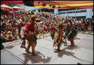 Primary view of object titled '[Texas Indian Heritage Dance Performance]'.