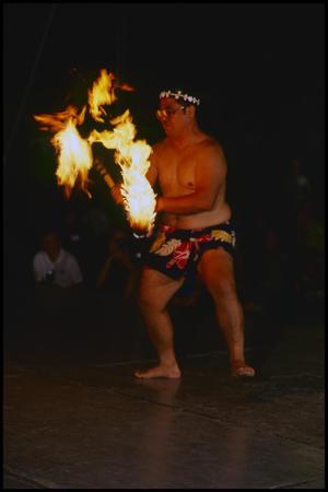 Primary view of object titled '[Hawaii Club of San Antonio Dancer]'.