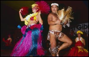Primary view of object titled '[Hawaiian Dancers]'.