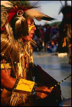 [Male Dancer for the Texas Indian Heritage Society]