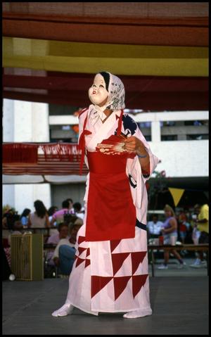 Primary view of object titled '[Japanese Matsuri Dancers]'.