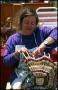 Photograph: [Sharon Kotzar Making A Basket]